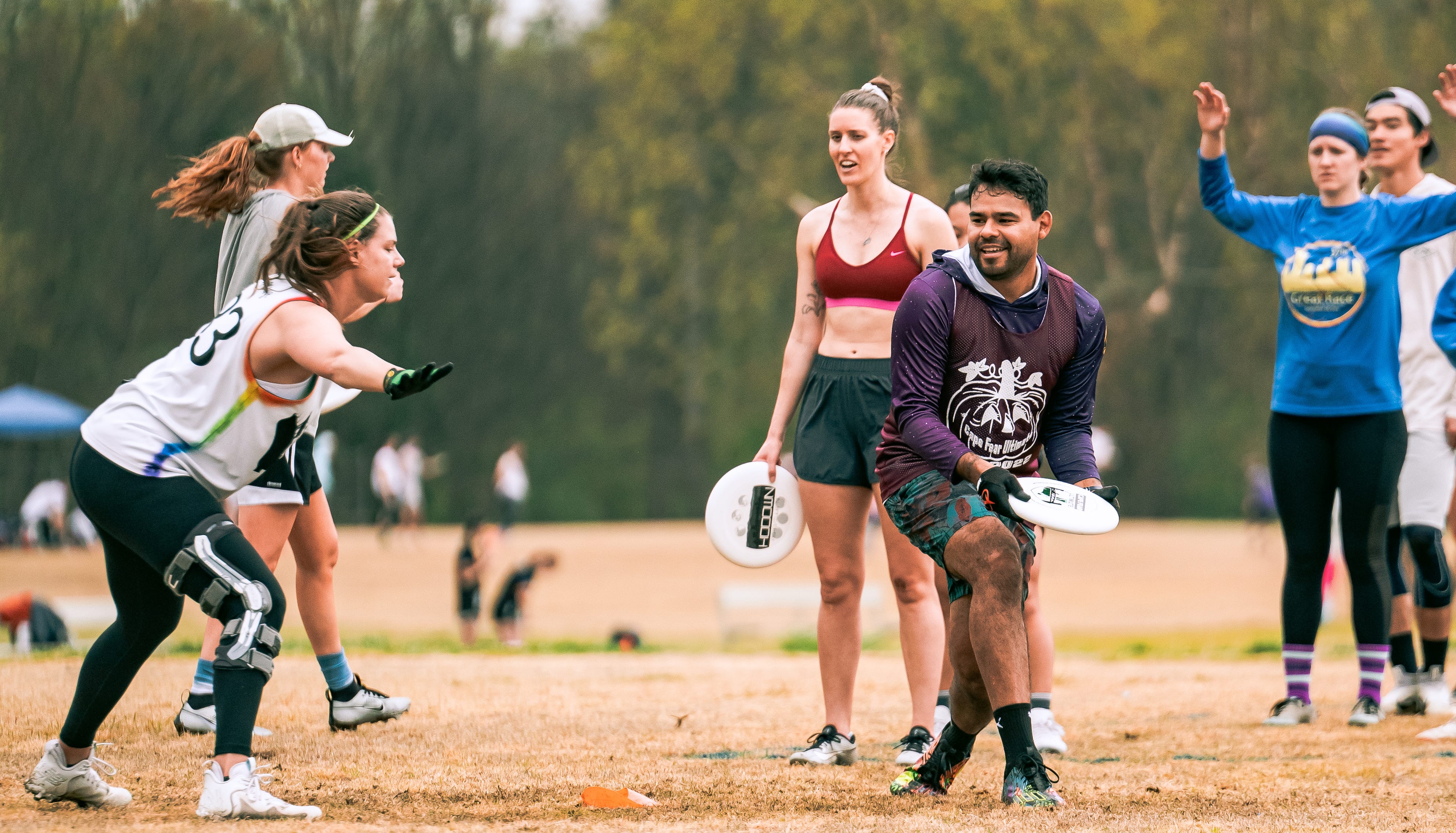 Ultimate Frisbee end zone plays