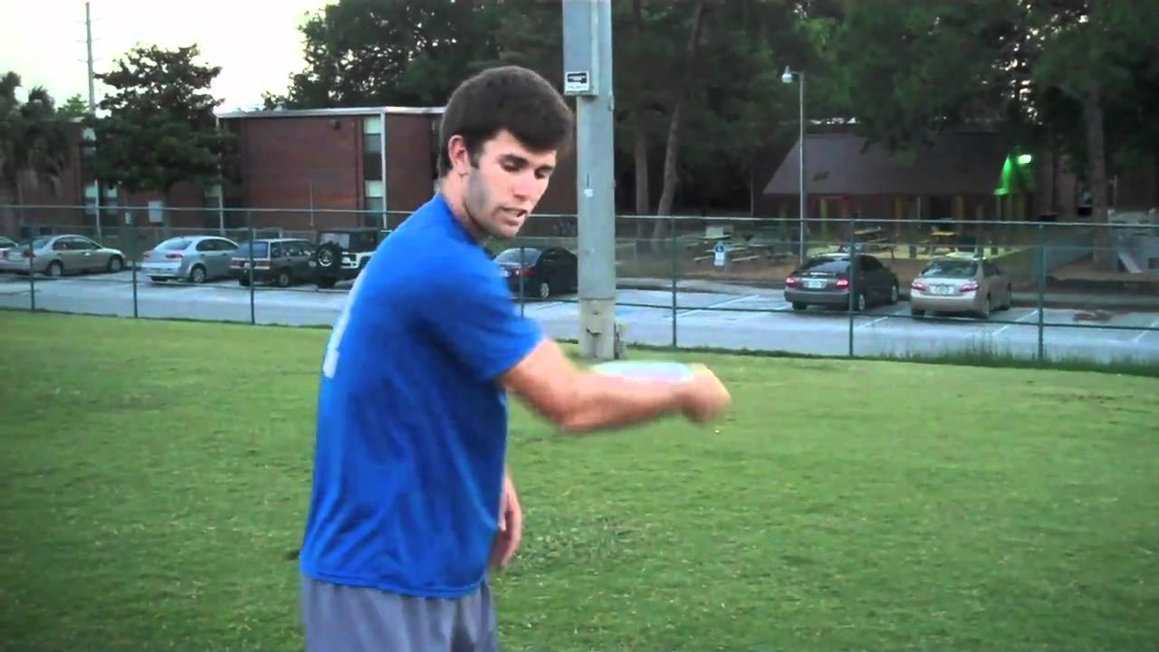 Ultimate Frisbee hammer throw