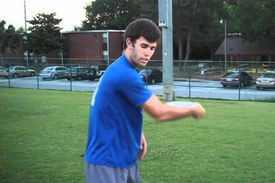 Ultimate Frisbee hammer throw