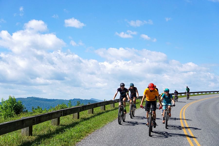 Blue Ridge Parkway cycling