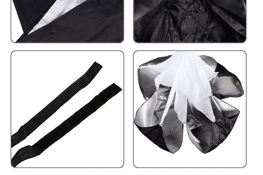 Resistance sprints with parachute