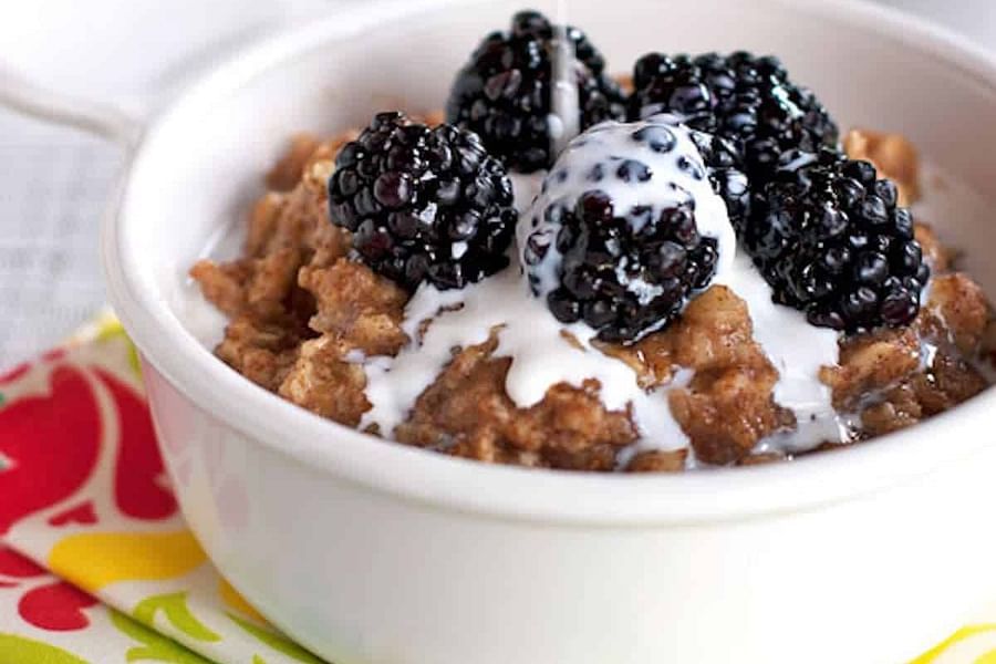 oatmeal with honey