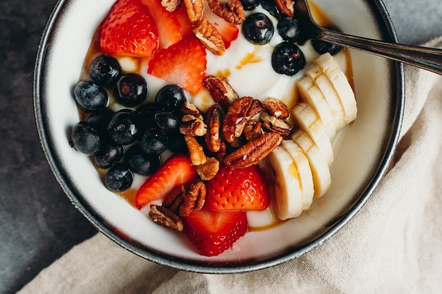 Yogurt with Fresh Fruit