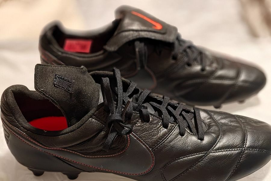 Kangaroo leather cleats