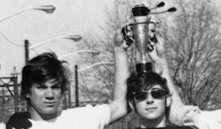 Joel Silver and Jonny Hines, inventors of Ultimate Frisbee