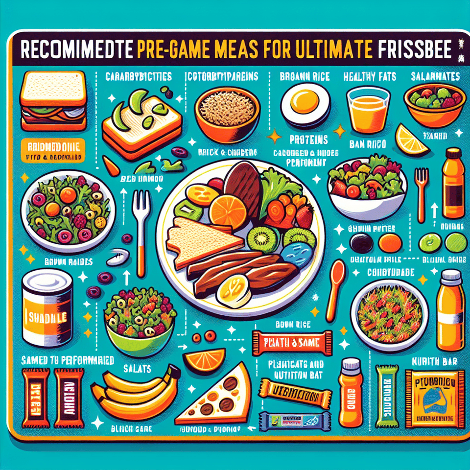 Ultimate Frisbee Nutrition: Pre-Game Meals and Snacks for Maximum Energy and Performance