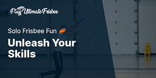 Unleash Your Skills - Solo Frisbee Fun 🥏