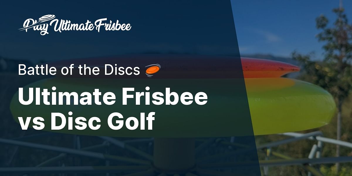 What is the difference between Ultimate Frisbee and Disc Golf?