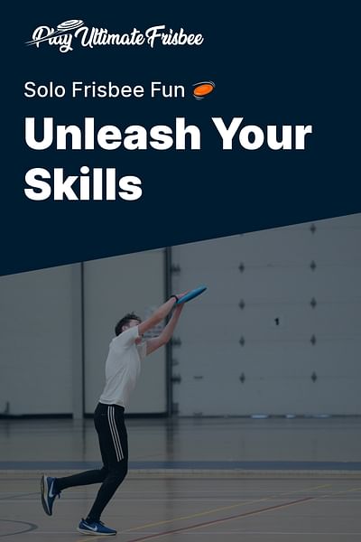 Unleash Your Skills - Solo Frisbee Fun 🥏